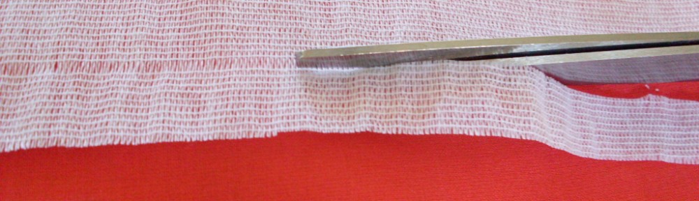 Preparação de tecidos de algodão e alinhamento dos fios